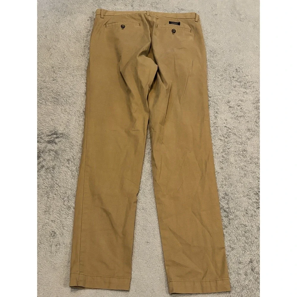 Banana Republic Pants Mens 32x34 (32x32) Mason Chino Khaki Stretch Athletic